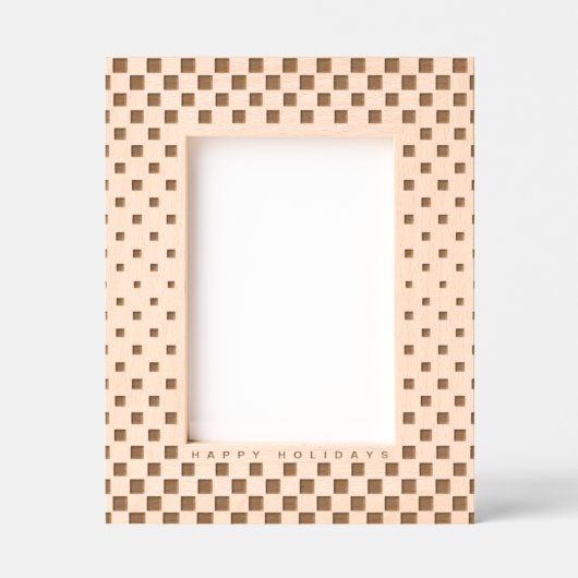 Cadres Gravés Joyeux Jours fériés de Checker (Recto)