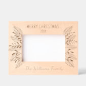 Cadres Gravés Joyeux Noël (Recto)