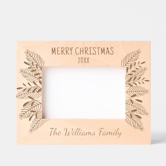Cadres Gravés Joyeux Noël (Recto)
