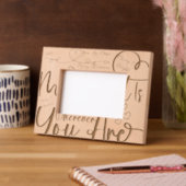 Cadres Gravés Joyeux Noël branché Vous êtes à moi (Gauche)