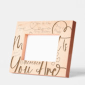 Cadres Gravés Joyeux Noël branché Vous êtes à moi (Gauche)