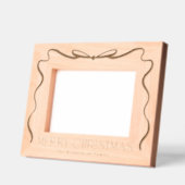 Cadres Gravés Joyeux Noël Ribbon Holiday (Gauche)