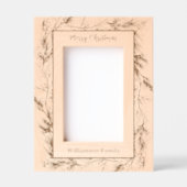 Cadres Gravés Joyeux Noël sur mesure Botanique d'hiver (Recto)