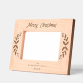 Cadres Gravés Joyeux Noël Végétal Berries Laser (Gauche)