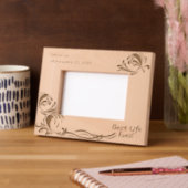 Cadres Gravés JW Baptism Cadeau ou Keepsaké - Ocean Waves (Gauche)