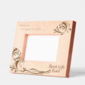 Cadres Gravés JW Baptism Cadeau ou Keepsaké - Ocean Waves (Gauche)