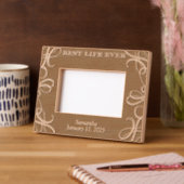 Cadres Gravés JW Baptism Keepsaké cadeau - Personnalisé! (Gauche)