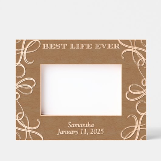 Cadres Gravés JW Baptism Keepsaké cadeau - Personnalisé! (Recto)