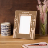 Cadres Gravés Keepsaké mémorial Outils de prière photo Mécanique (Gauche)