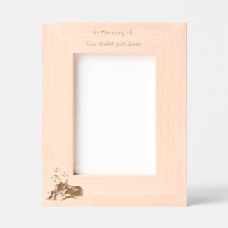 Cadres Gravés Keepsake Memorial Watercolor Seals Animals