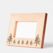 Cadres Gravés La forêt de pins (Gauche)