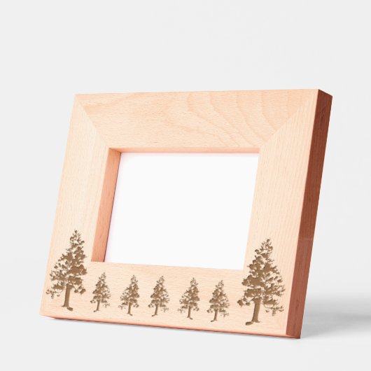 Cadres Gravés La forêt de pins (Gauche)