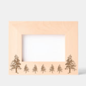 Cadres Gravés La forêt de pins (Recto)