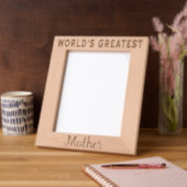 Cadres Gravés La plus grande mère du monde (Gauche)