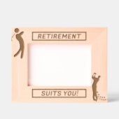 CADRES GRAVÉS LA RETRAITE VOUS CONVIENT GOLFER (Recto)