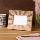 Cadres Gravés Lacy Sun Burst (Gauche)