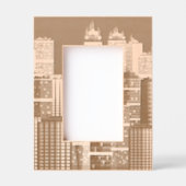 Cadres Gravés Laser de conception Cityscape (Recto)