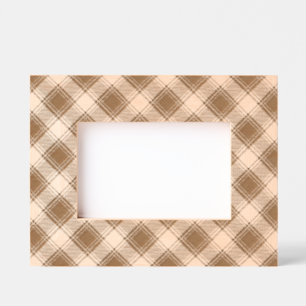 Cadres Gravés Laser de conception de Buffalo Plaid