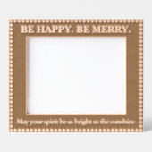 Cadres Gravés Laser de message pour toutes les saisons d'applica (Recto)