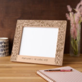 Cadres Gravés Laser de sciage gravé (Gauche)