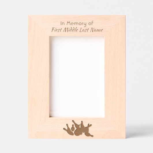 Cadres Gravés Laser Etched Picture Frame (Recto)