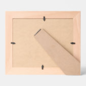 Cadres Gravés Laser Etched Picture Frame (Verso)