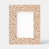 Cadres Gravés Leopard Cheetah Motif (Recto)