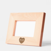 Cadres Gravés Les amoureux monogrammes (Gauche)