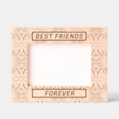 CADRES GRAVÉS LES MEILLEURS AMIS FLOURISÉS (Recto)