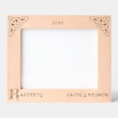 Cadres Gravés Lettre celtique R Nom personnalisé (Recto)