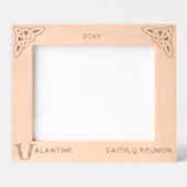 Cadres Gravés Lettre celtique V Nom personnalisé (Recto)