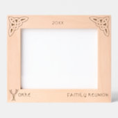 Cadres Gravés Lettre celtique Y Nom personnalisé (Recto)