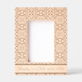 Cadres Gravés Mademoiselle en AMOUR avec VOUS (Recto)