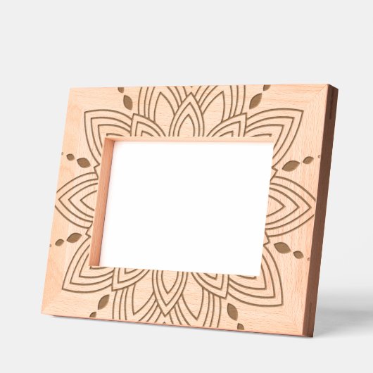 Cadres Gravés Mandala (Gauche)