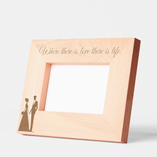 Cadres Gravés Mariage (Gauche)