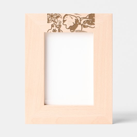 Cadres Gravés Mariage de colibris (Recto)