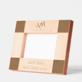 Cadres Gravés Meilleur DAD jamais Iceberg Line Art personnalisé (Gauche)