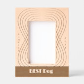 Cadres Gravés MEILLEUR Mariage chien (Recto)