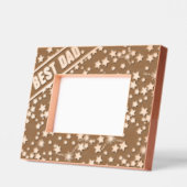 Cadres Gravés Meilleur papa mignon étoile Cool Fun Fête des père (Gauche)