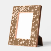 Cadres Gravés Meilleur papa mignon étoile Cool Fun Fête des père (Gauche)