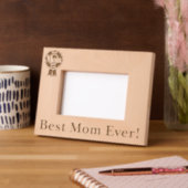 Cadres Gravés Meilleure Maman Jamais ! (Gauche)