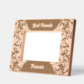 Cadres Gravés Meilleures subventions pour les tourbillons florau (Gauche)