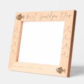 Cadres Gravés Meilleures vagues de pêche jamais grand-père (Gauche)