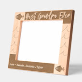 Cadres Gravés Meilleures vagues de pêche jamais grand-père (Gauche)