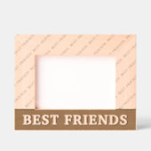 Cadres Gravés Meilleurs amis (Recto)