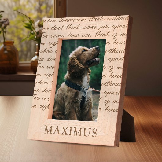 Cadres Gravés Mémorial adoré au-delà des mots