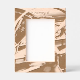 Cadres Gravés Memorial Keepsaké Antique Cars Auto