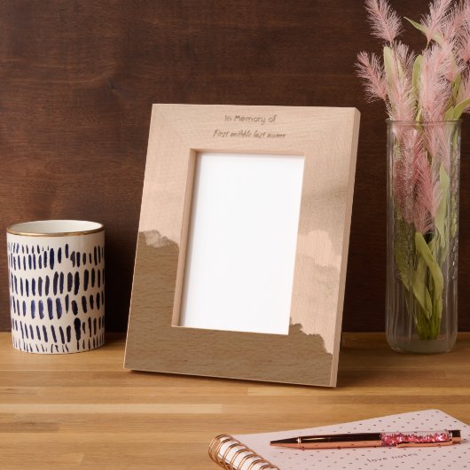 Cadres Gravés Memorial Keepsake Clouds Sky Heavenly (Gauche)