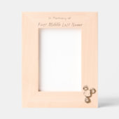 Cadres Gravés Memorial Keepsake Cute Mouse Children   (Recto)