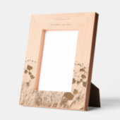 Cadres Gravés Memorial Keepsake  Field Red Poppy (Gauche)